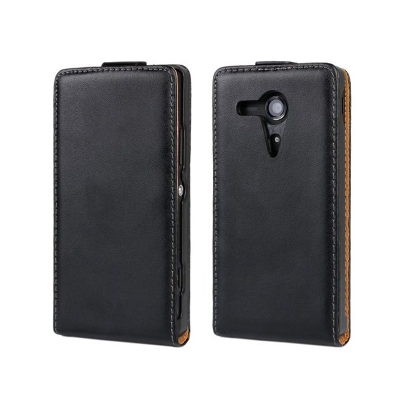 索尼Xperia SP/M35H 真皮手機套M35c皮套C5303上下開翻保護套外殼